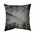 Fondo 26 x 26 in. Airplane Satellite View-Double Sided Print Indoor Pillow FO2775639